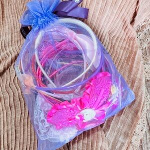 Pink Butterfly Headband Bundle - Assorted Girls' Headbands